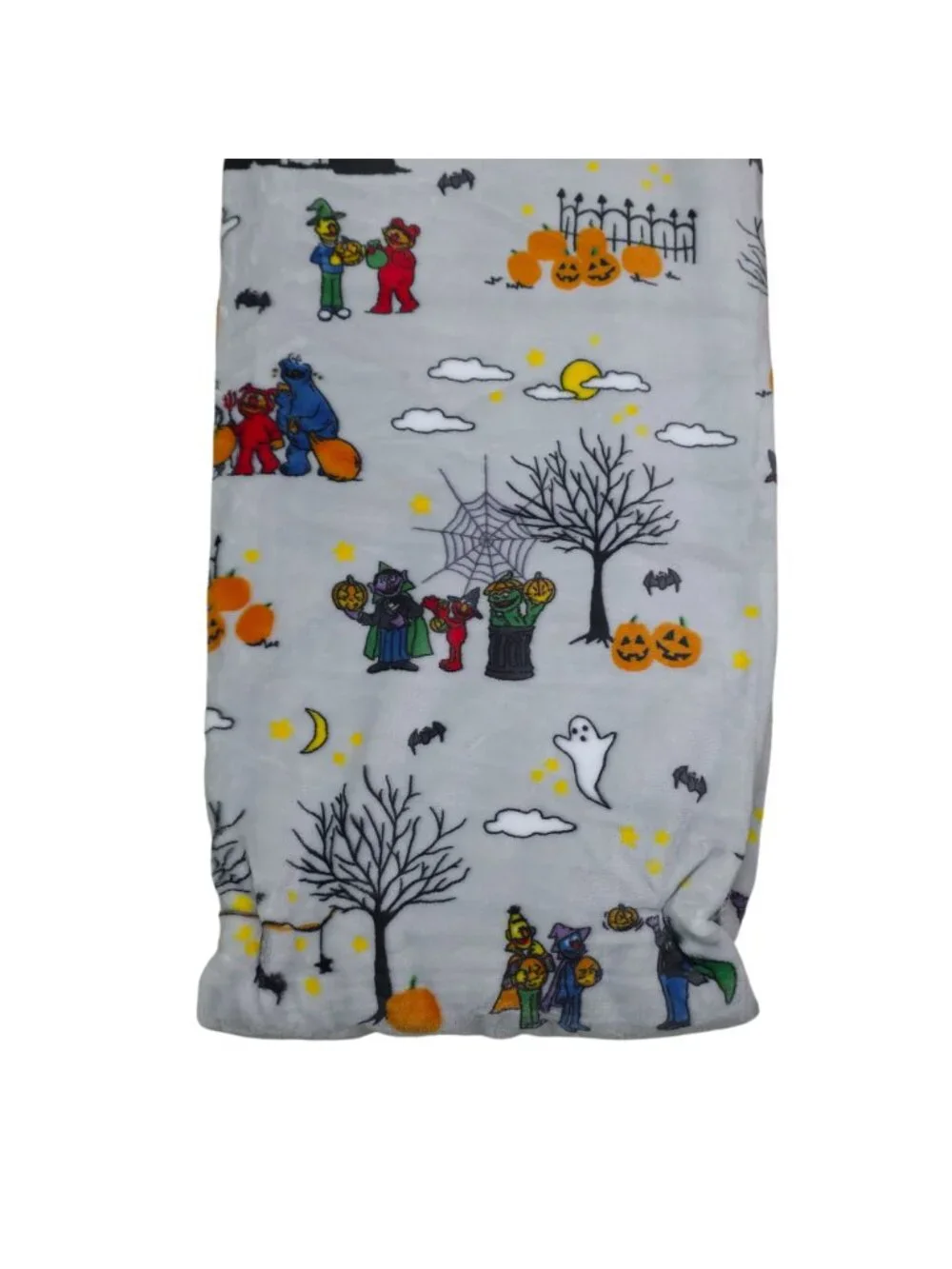 Sesame Street Halloween Decorative Throw Blanket 50